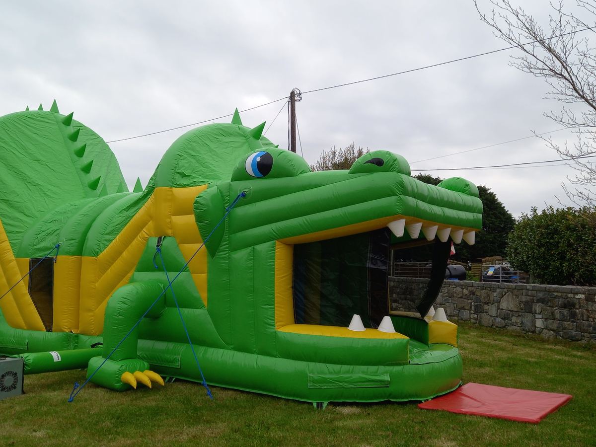 Crocodile Dundee High Slide Obstacle Course photo 7