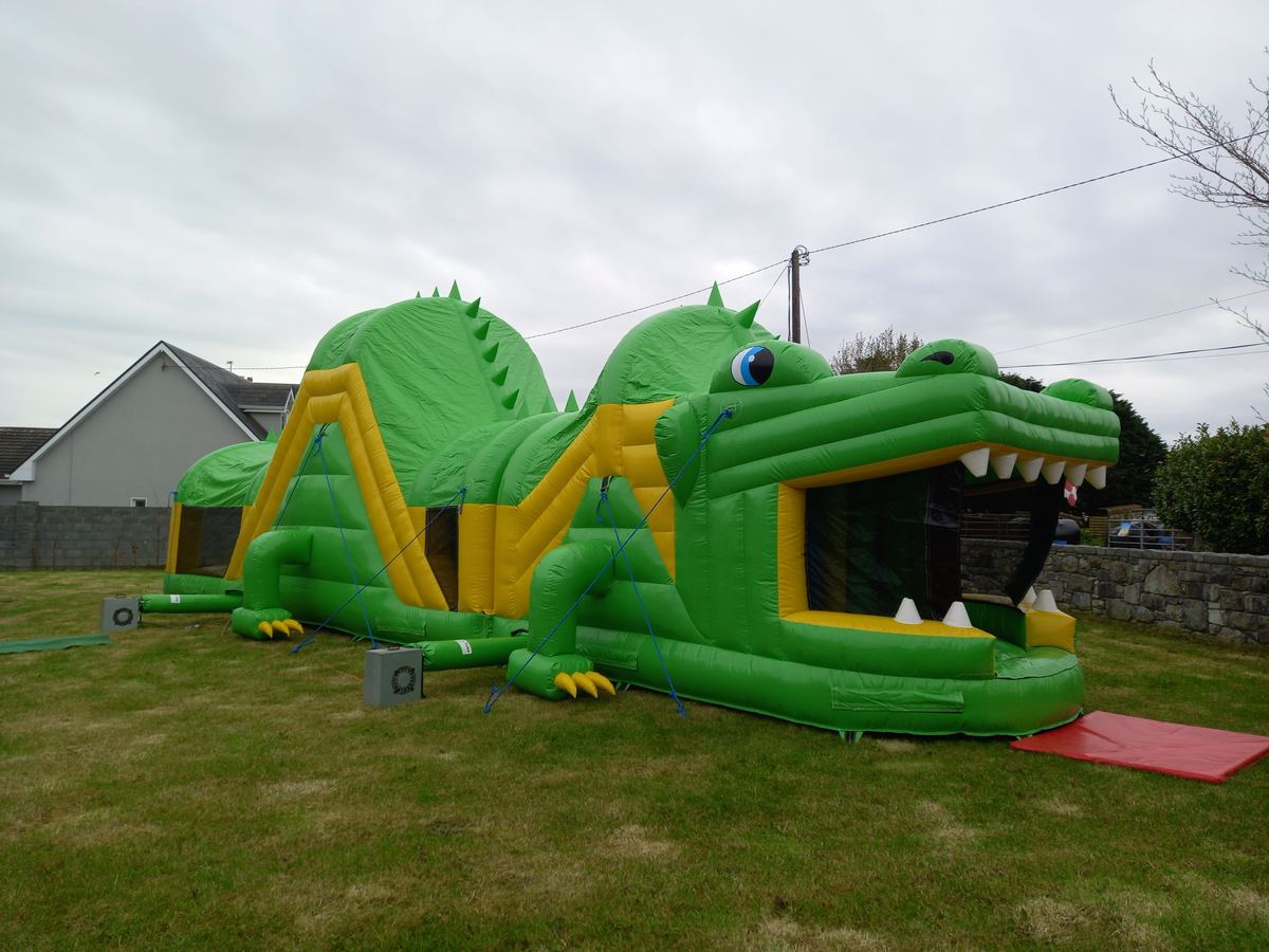 Crocodile Dundee High Slide Obstacle Course photo 8