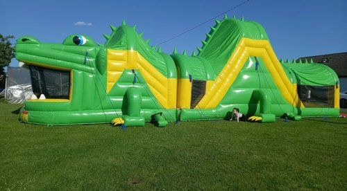 Crocodile Dundee High Slide Obstacle Course