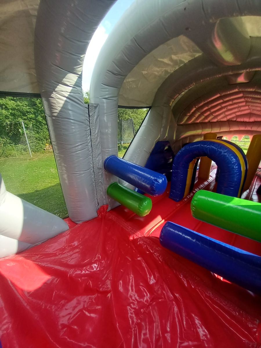 Jaws The Shark High Slide Obstacle Course photo 3