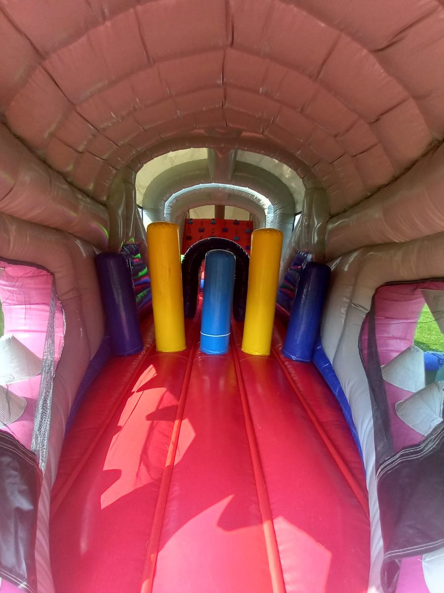 Jaws The Shark High Slide Obstacle Course photo 4