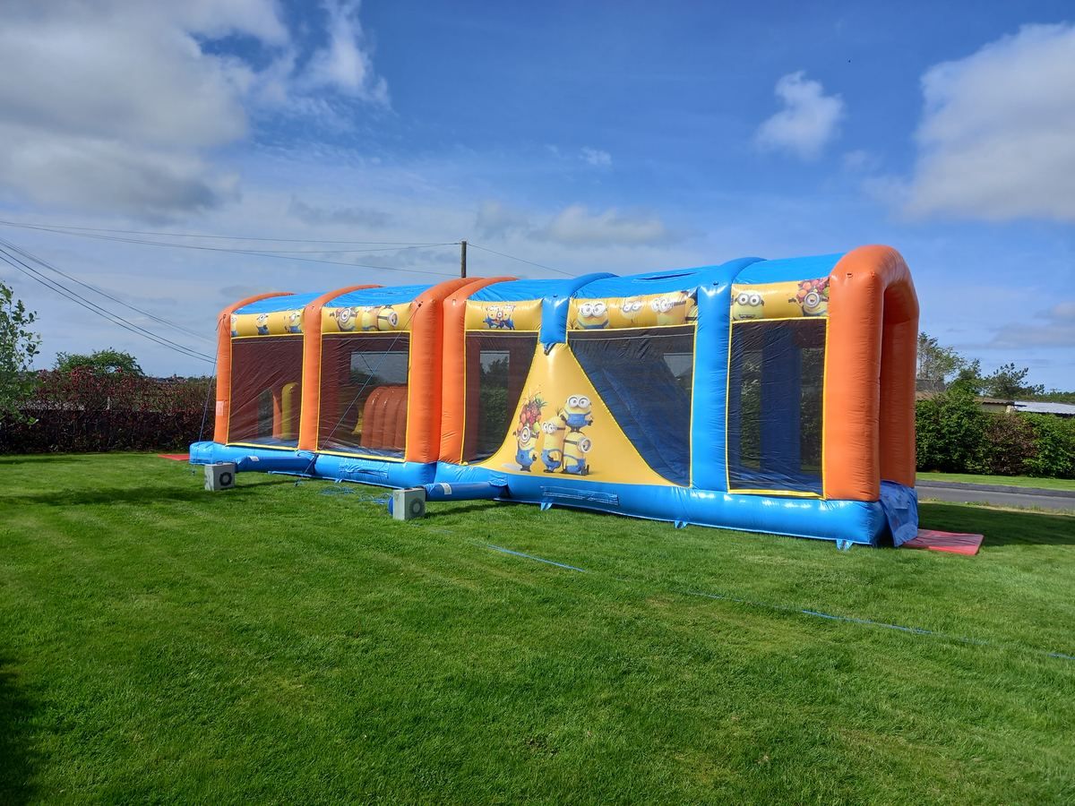 Minnions High Slide Obstacle Course photo 5
