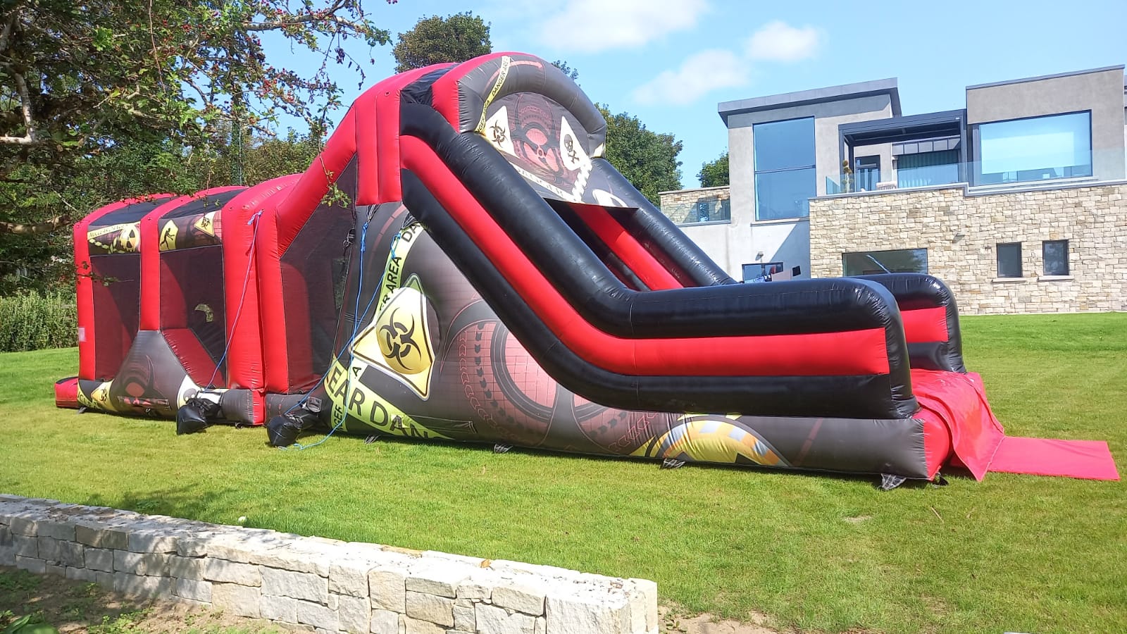 Nuclear Danger High Slide Obstacle Course