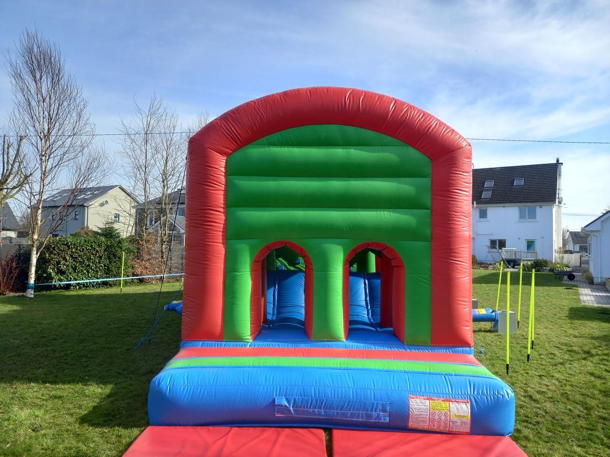 Rainbow High Slide Obstacle Course photo 2