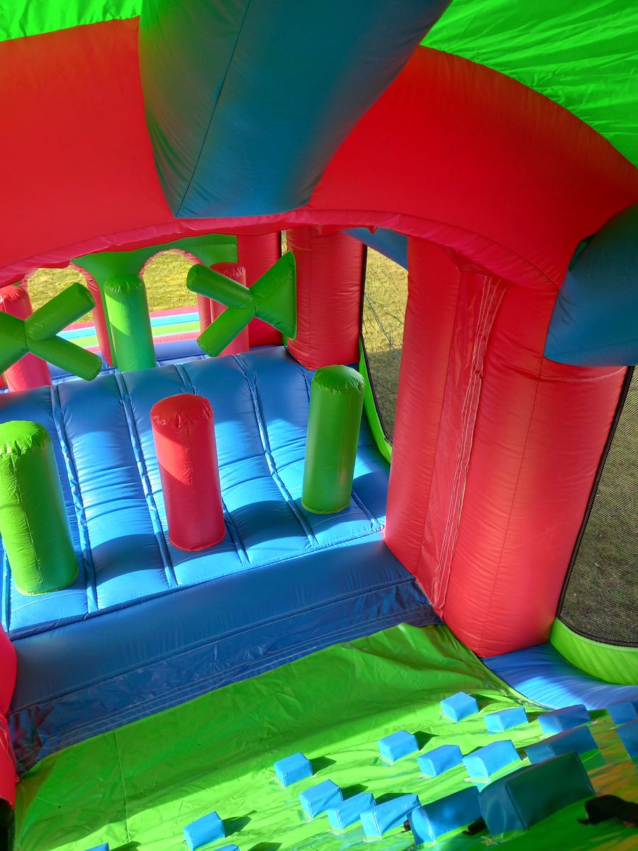 Rainbow High Slide Obstacle Course photo 5