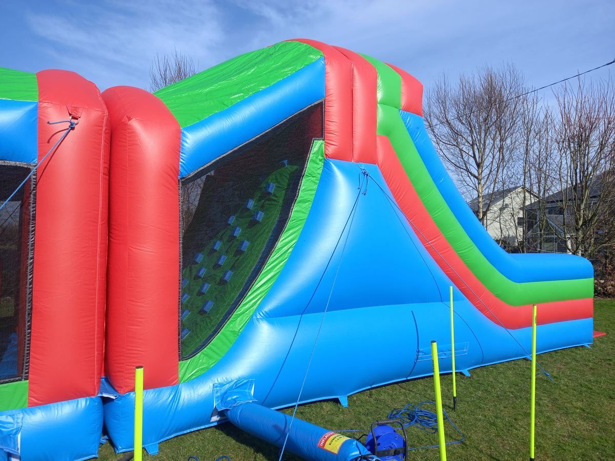 Rainbow High Slide Obstacle Course photo 6