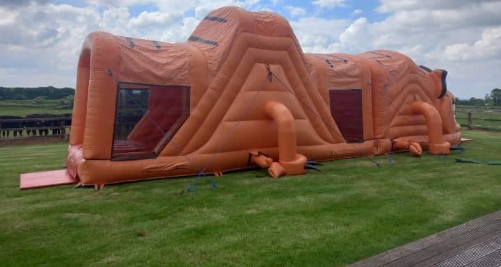 Rockey the Tiger High Slide Obstacle Course photo 1