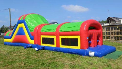 The Eliminator High Slide Obstacle Course