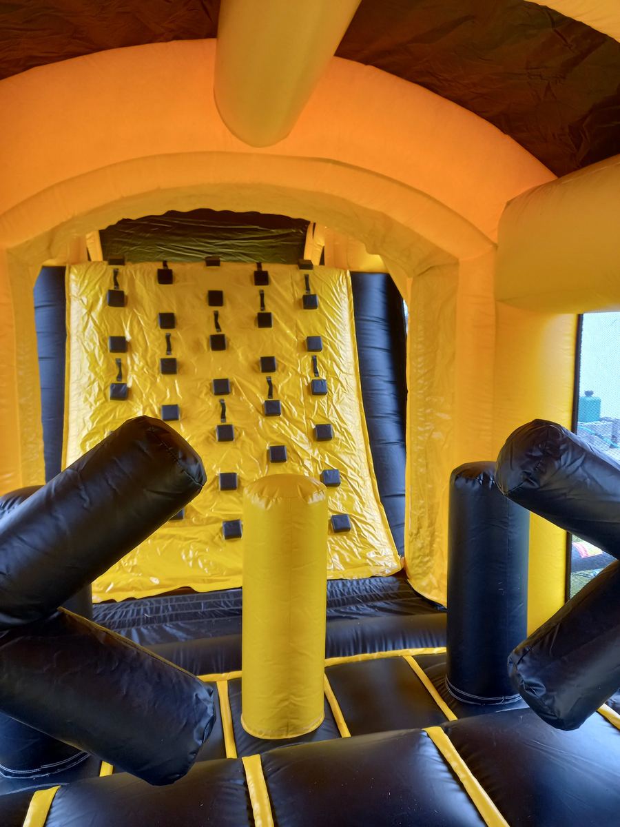 Yellow Submarine High Slide Obstacle Course photo 1
