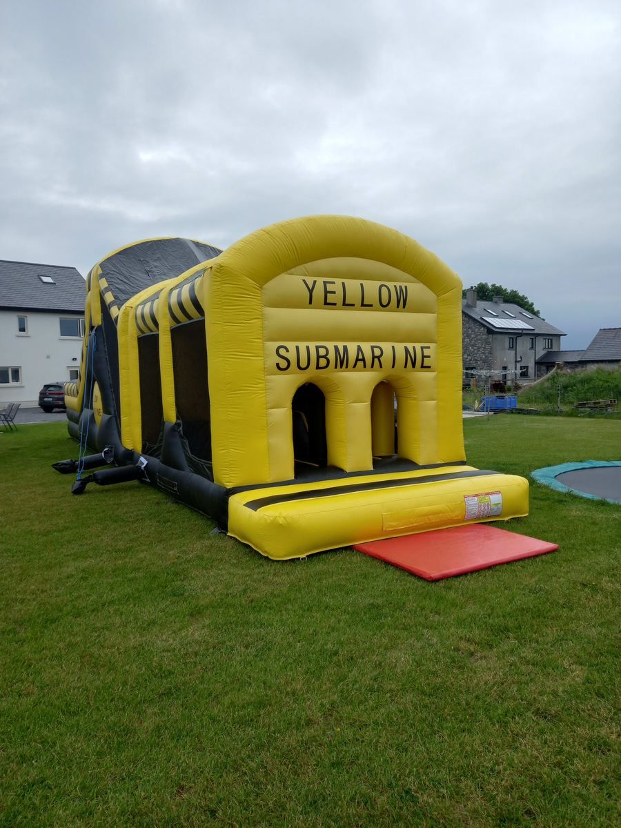 Yellow Submarine High Slide Obstacle Course photo 2