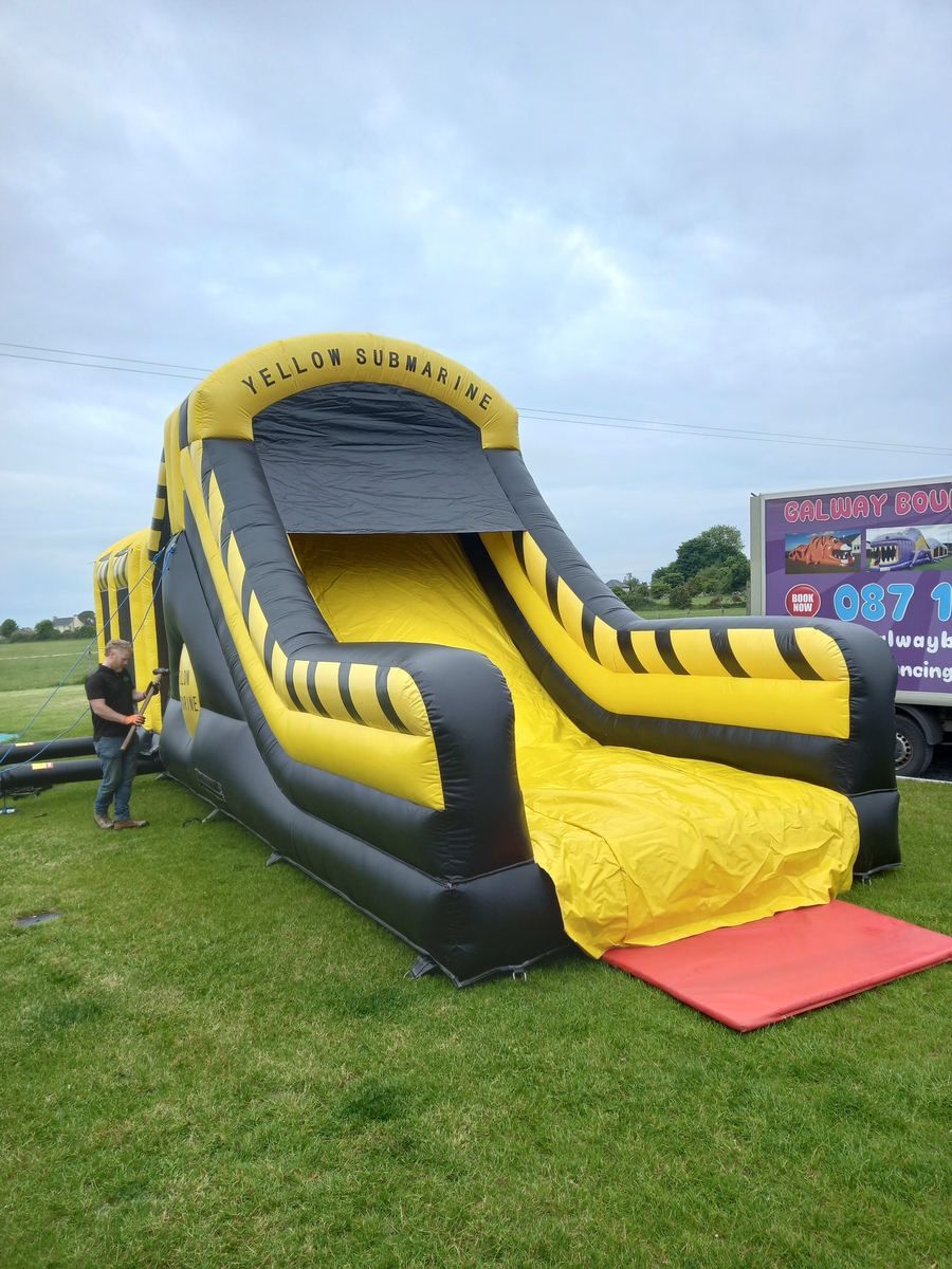 Yellow Submarine High Slide Obstacle Course photo 4